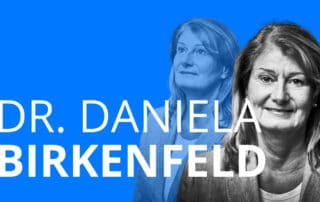 Prof. Dr. Daniela Birkenfeld erzählt von ihrer beruflichen Laufbahn, die sie von einer Ausbildung bei der Stadt Frankfurt über ein Jurastudium zu ihrer jetzigen Tätigkeit als Stadträtin führte.
