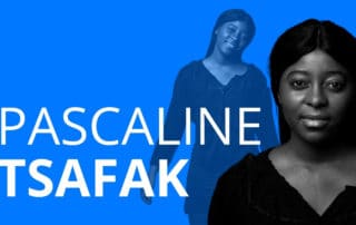 Pascaline Tsafak erzählt von ihrem Weg, der sie nach der Teilnahme am JOBLINGE Programm zur Ausbildung als Kauffrau führte