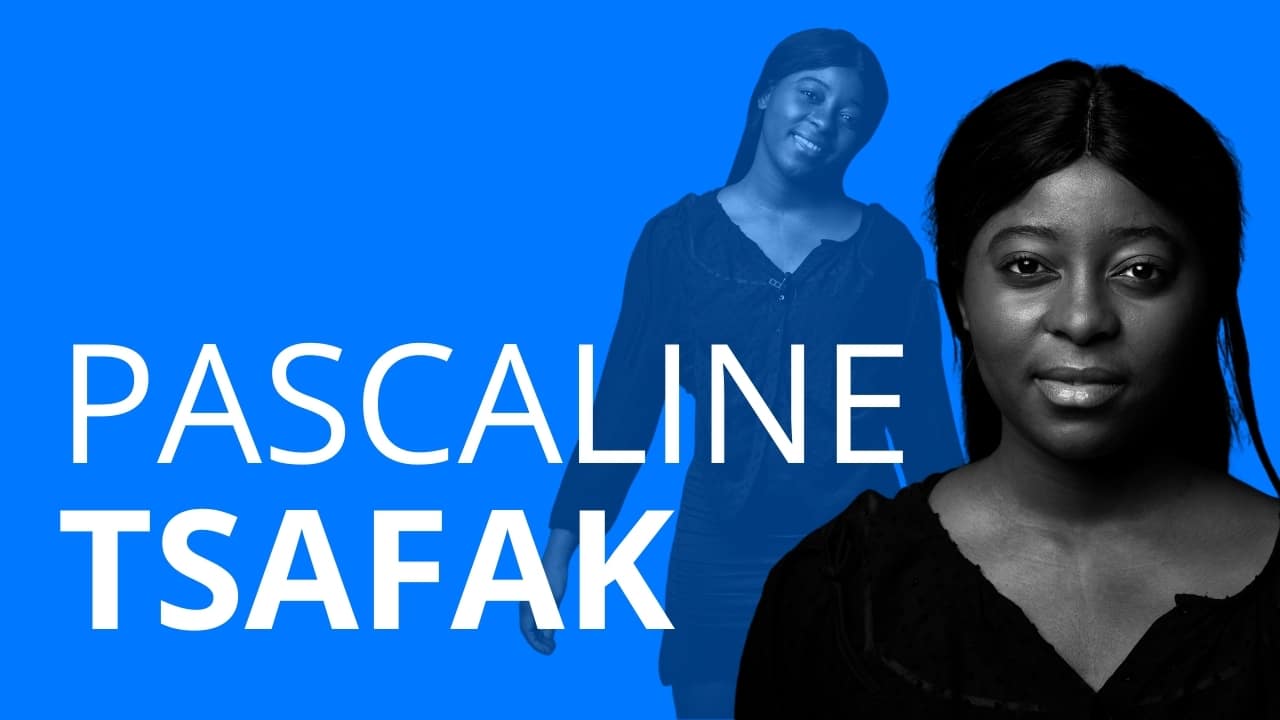 Pascaline Tsafak erzählt von ihrem Weg, der sie nach der Teilnahme am JOBLINGE Programm zur Ausbildung als Kauffrau führte